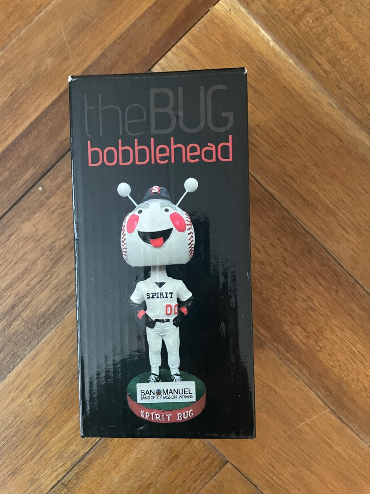 San Bernardino Spirit "The Bug" Mascot Bobblehead 66rs Seattle Mariners Angels