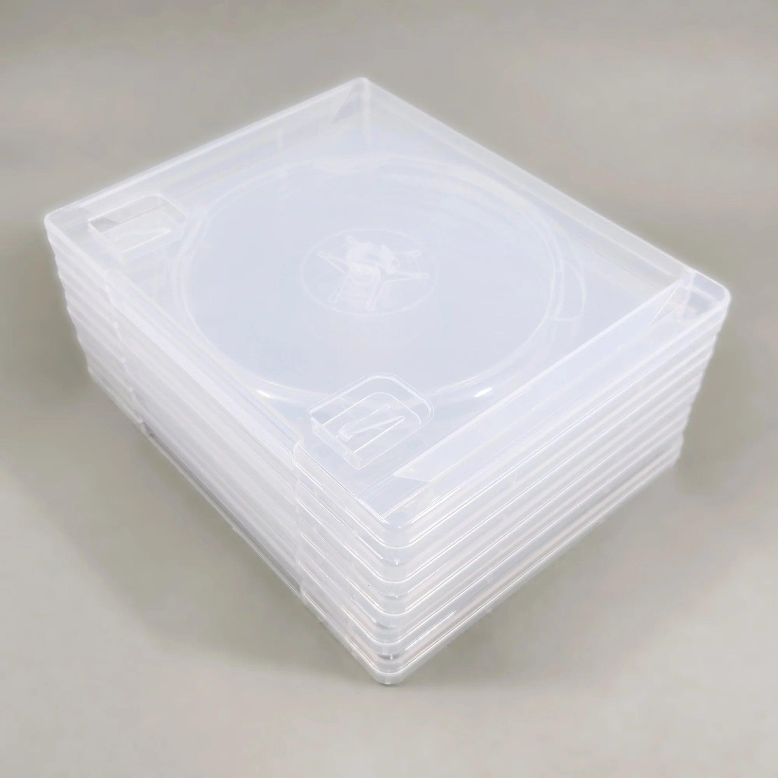 PS3 Replacement Game Case 5-Pack - Clear Empty Disc Cases Only for PlayStation 3