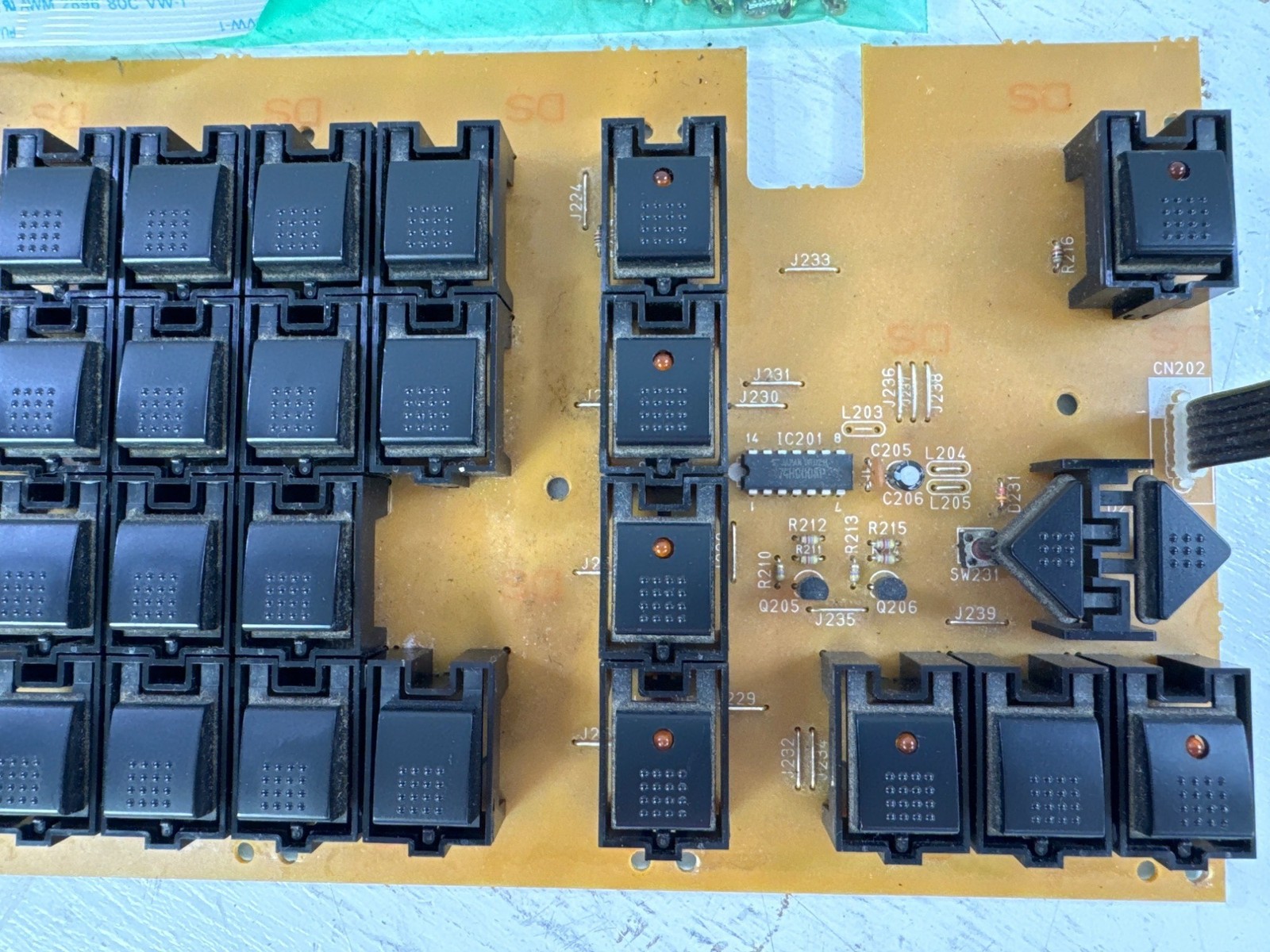 Roland A-90 Panel Board R with Ribbon Cables Working