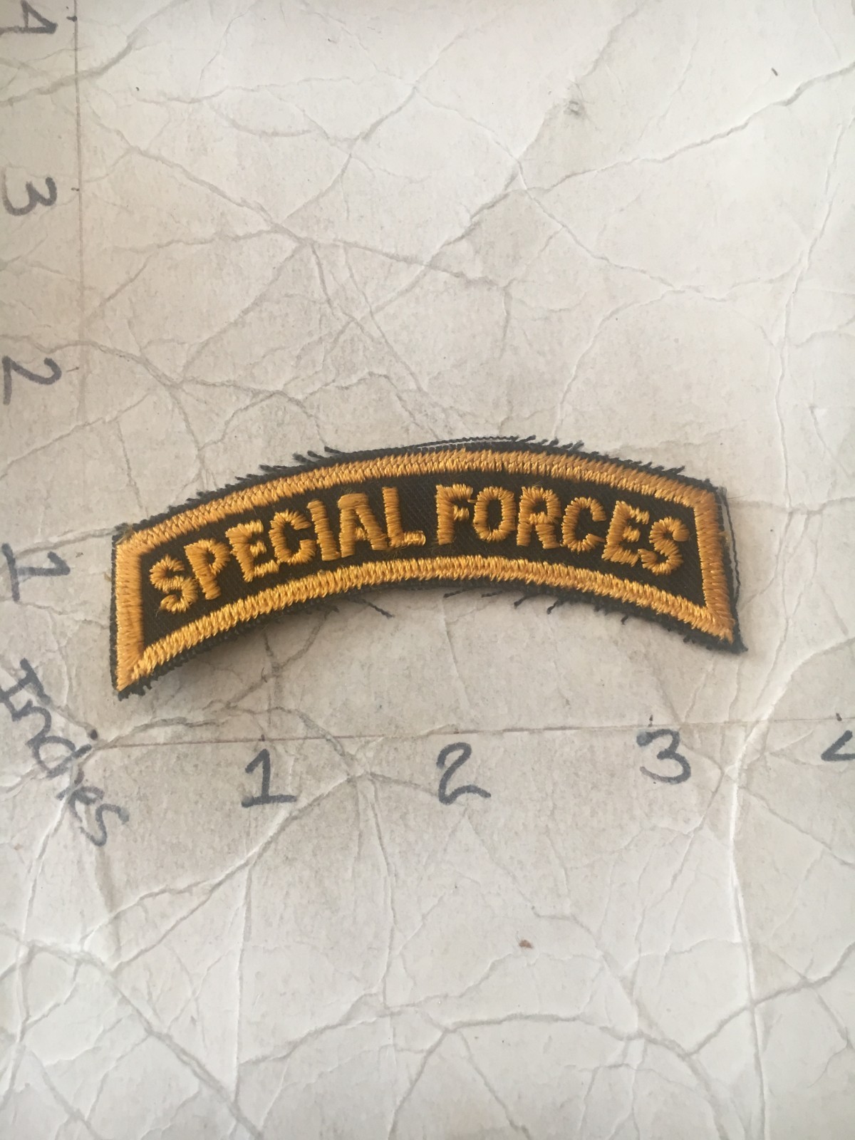 US Army Special Forces rocker tab patch 9/10/25