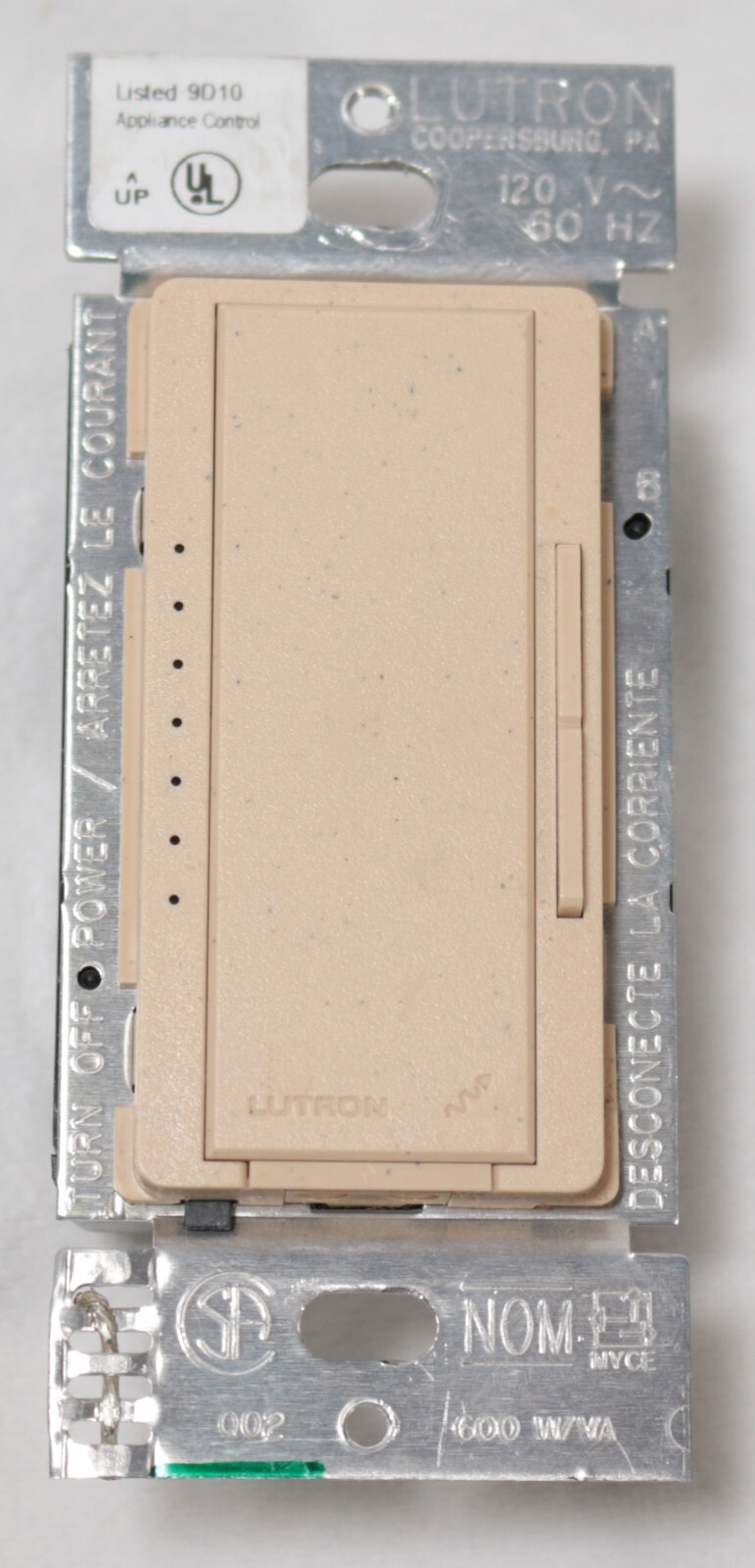 Lutron RadioRA (1st Gen) RA-6D Dimmer Switch - Desert Stone
