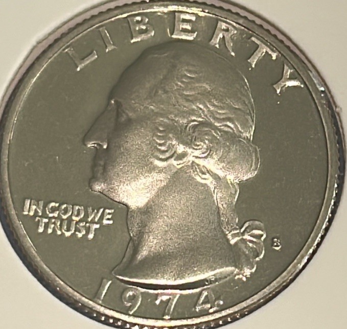 *1974 S Washington Quarter Proof (MS) **Free Shipping**