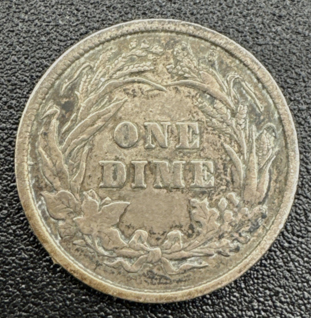 1897 Barber Dime