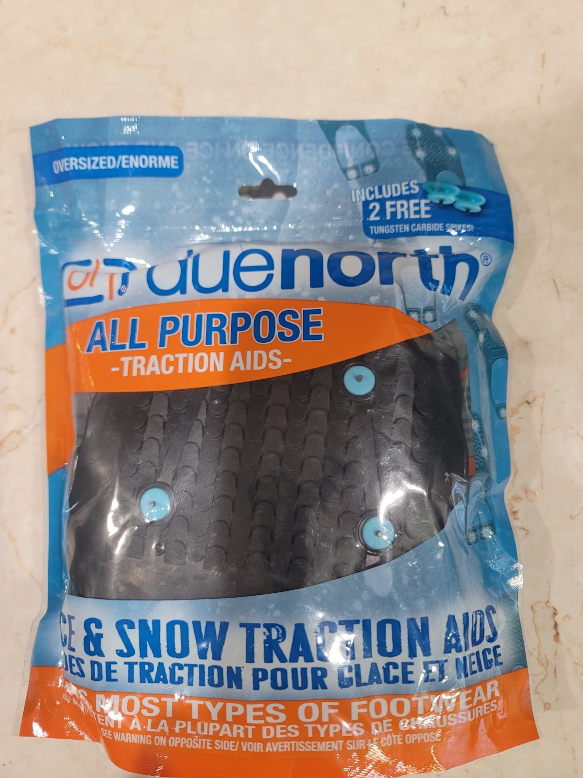 Due North All Purpose Traction Aids Snow and Ice Men's 12.5-16