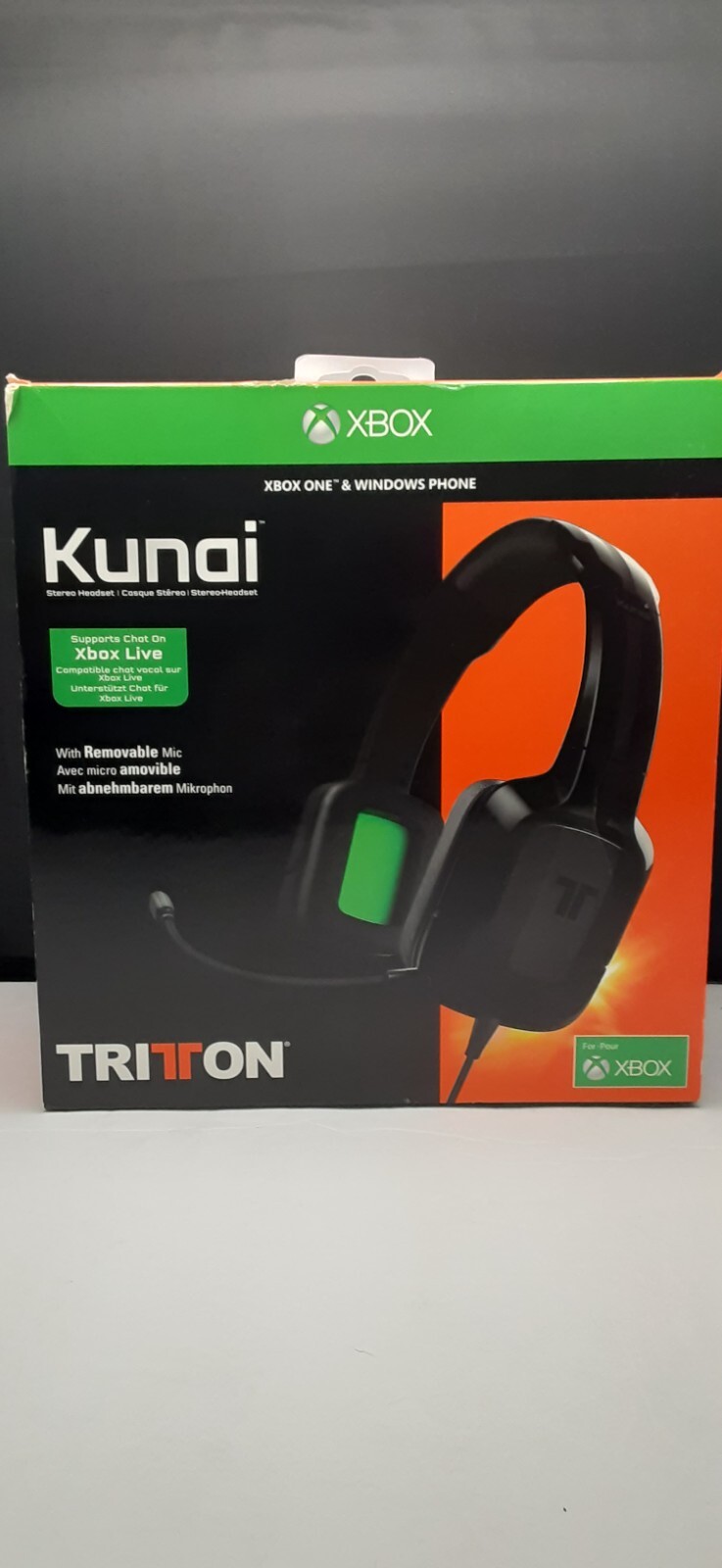 Xbox One Tritton Kunai Stereo Headset Brand new Color Black