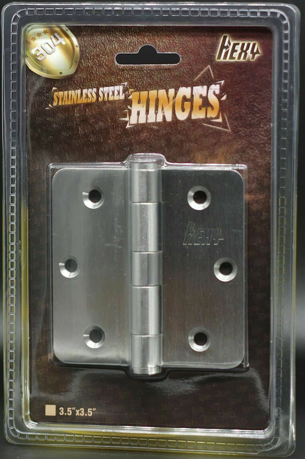Wholesale Lot bulk 304 Stainless Steel Heavy Duty Door Hinges 3.5"x3.5" Radius