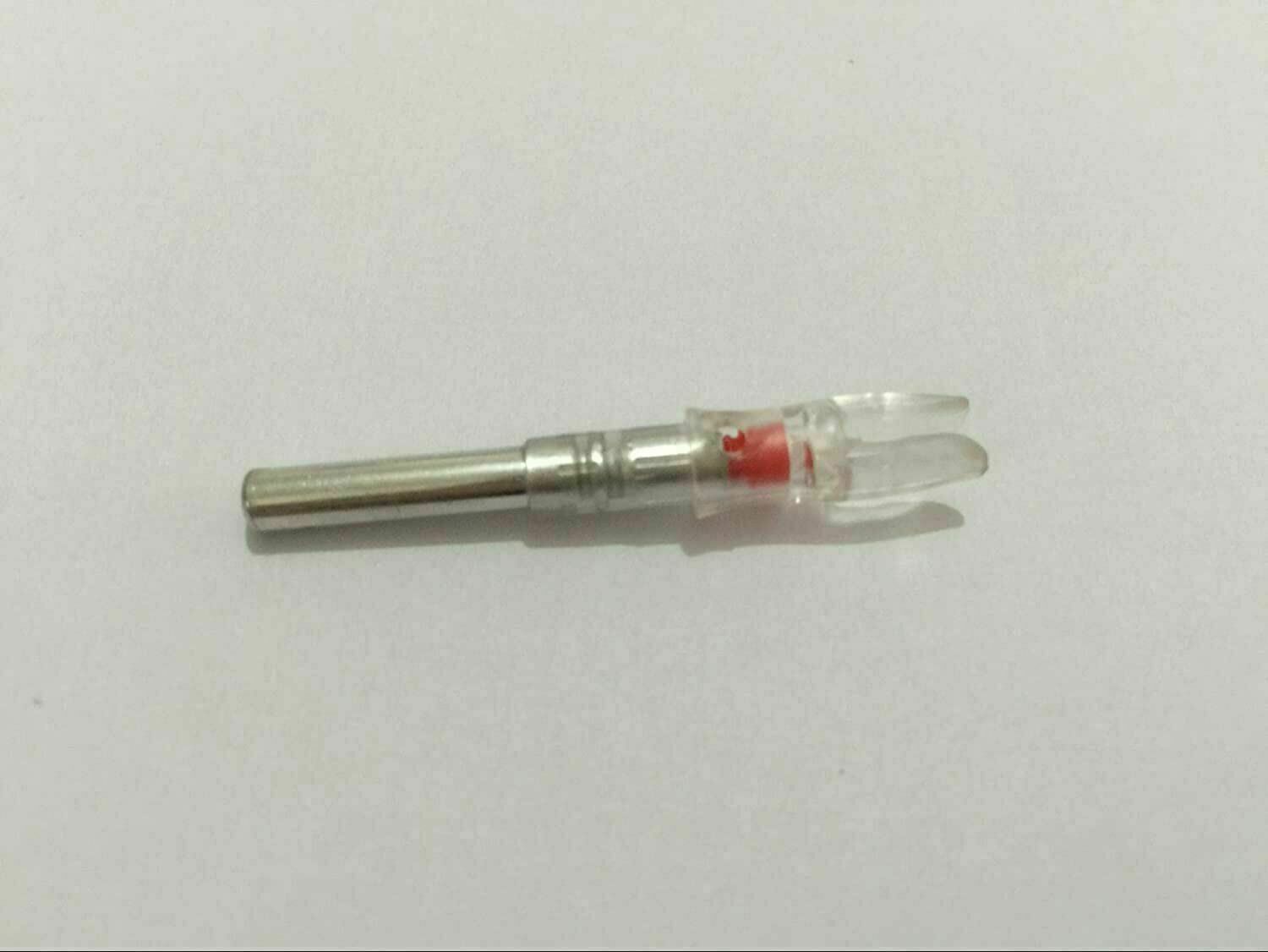 6PCS Automatically Led Lighted Nocks for Arrows with .244"/6.2mm Inside Diameter