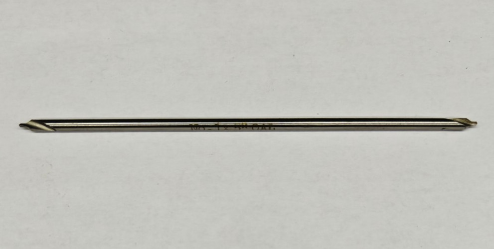 #1 Combined Drill and Countersink 5" Long HSS - Center Drill