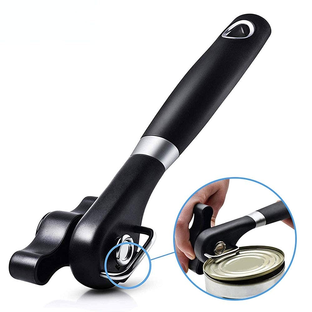 Can Opener Smooth Edge Manual, Handheld, No Standard, Black 1 In 1