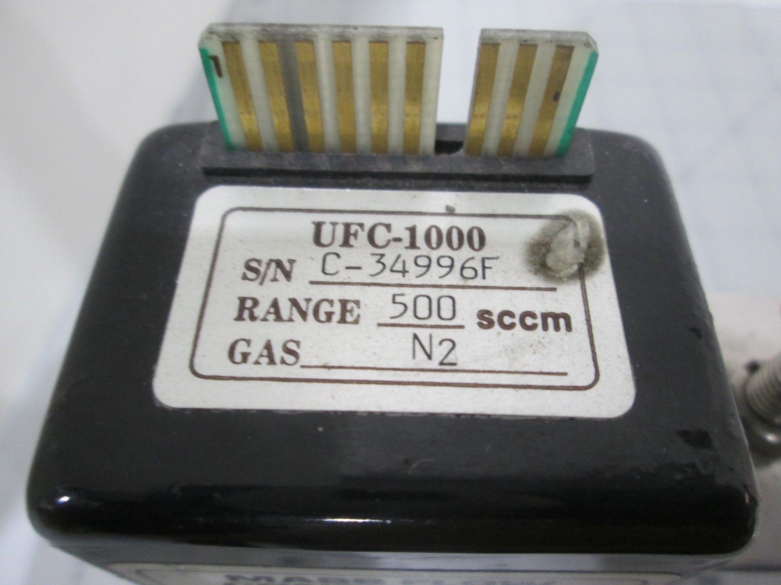 Unit, UFC-1000, Mass Flow Controller, N2, 500 SCCM, Used