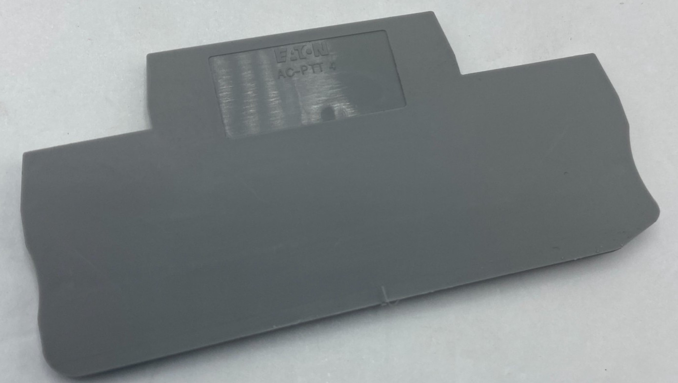 LOT OF 20 EATON XBACPTT4 Terminal Block End Cover, ACPTT4, Gray 🎯