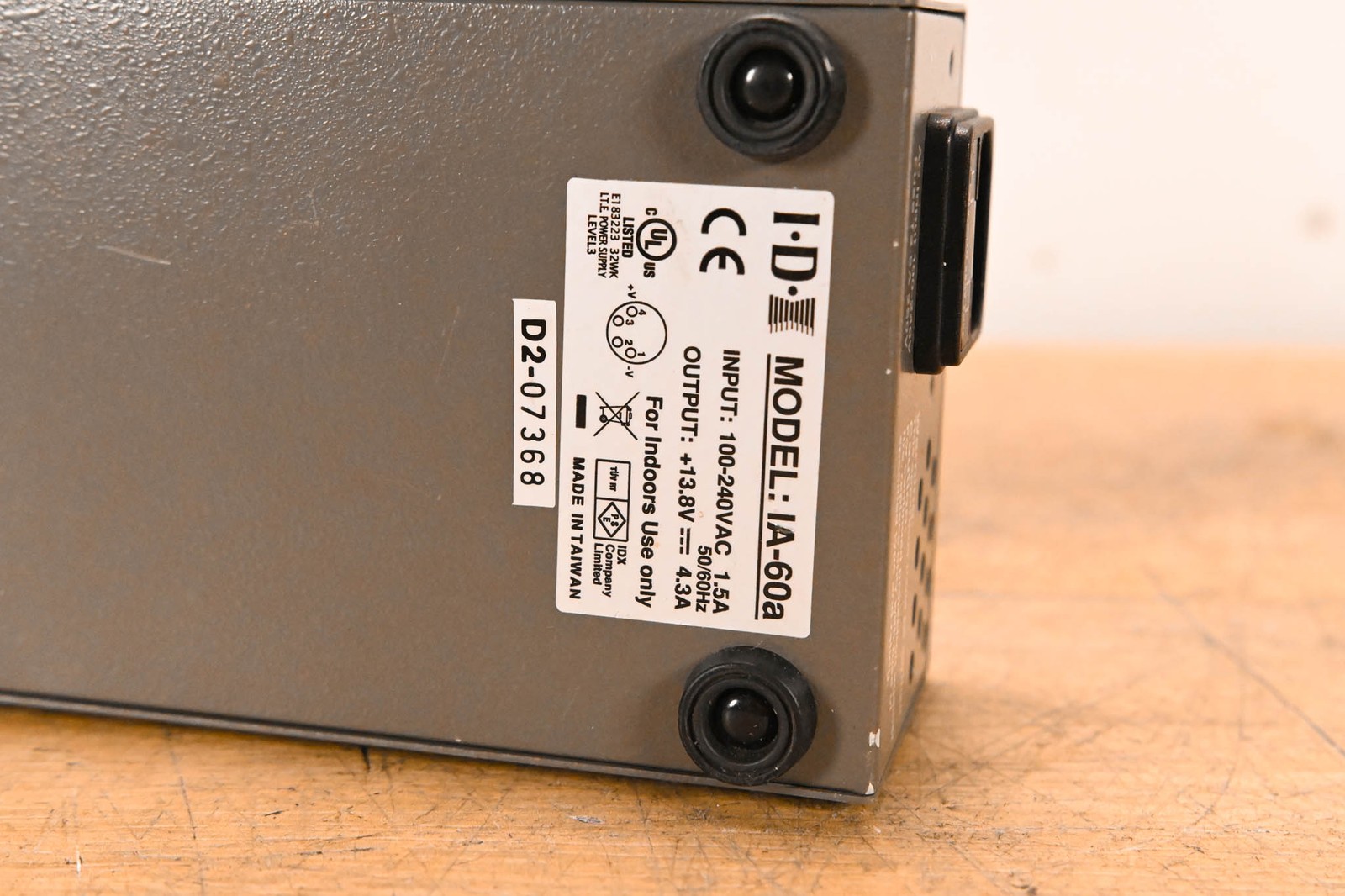IDX System Technology IA-60a Single-Channel DC Power Supply CG01QD1