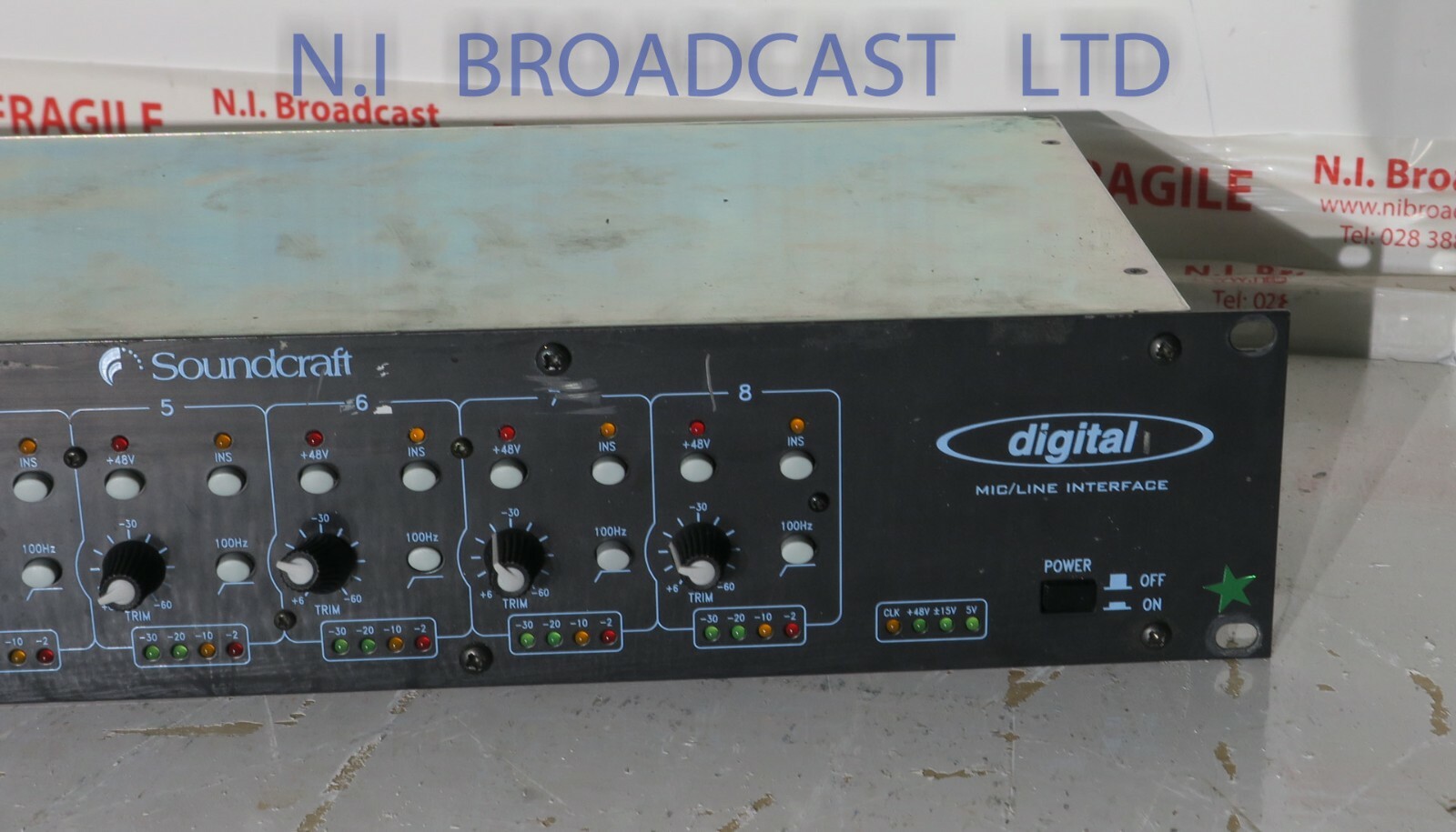 Soundcraft Spirit Digital mic / line interface unit 8ch