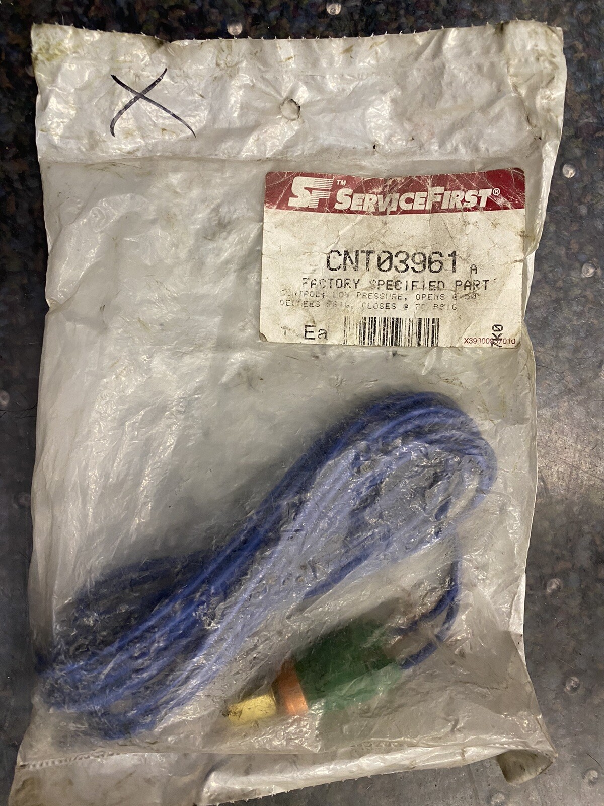 CNT03961 Trane/American Standard Low Pressure Control ServiceFirst - NEW