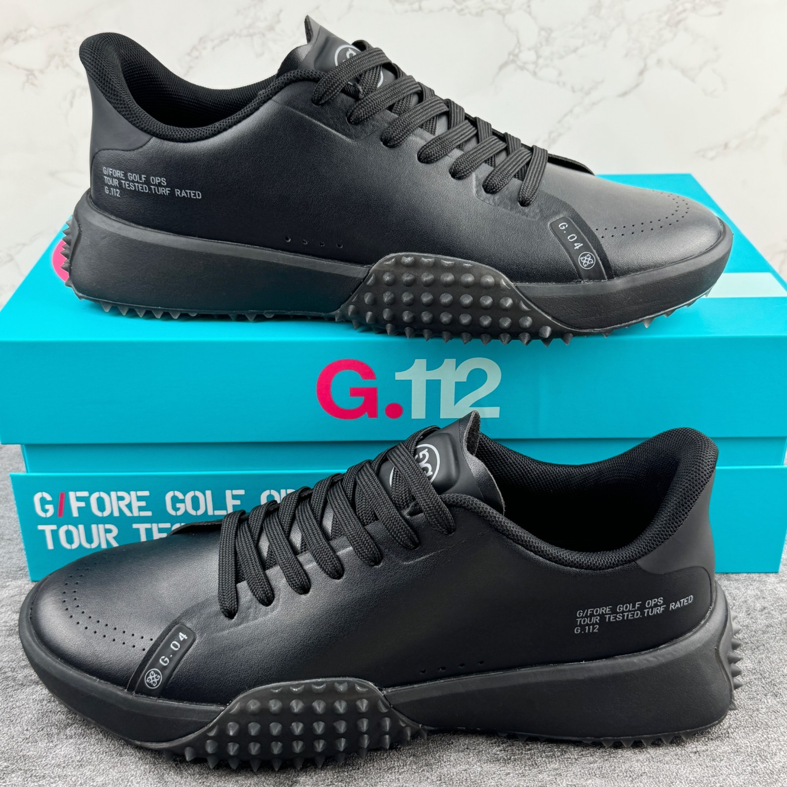 G/Fore Fore G4 G.112 Men's Golf Shoe Sneaker Black US 10 10.5 11  11.5 12