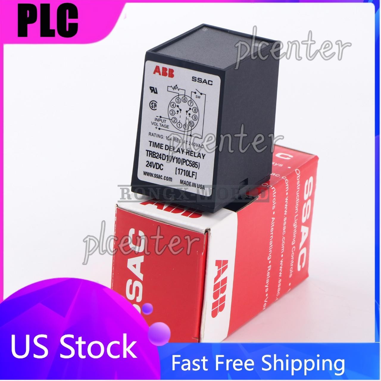 1PC TRB24D10Y10 ABB type time relay New US Free TAX
