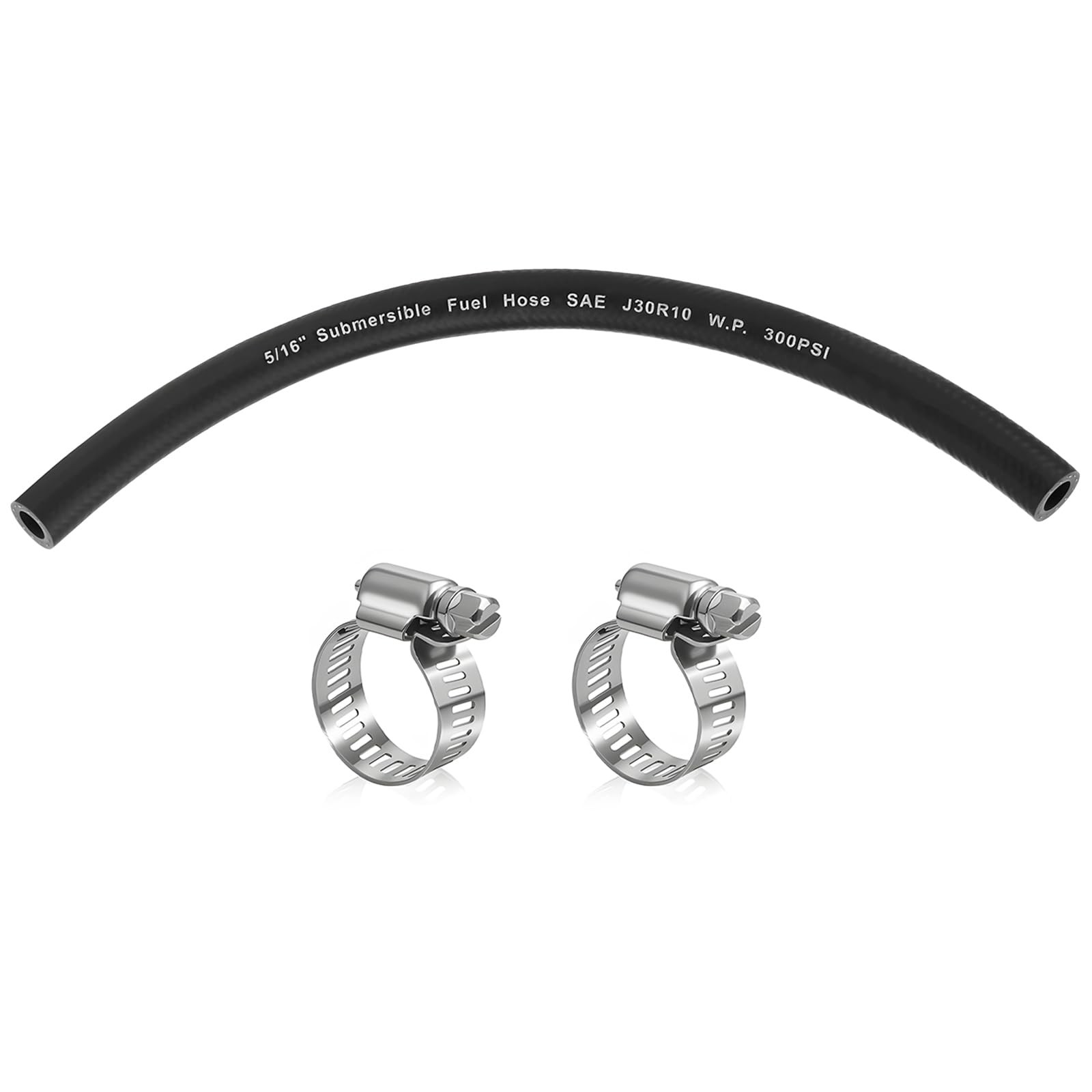 5/16 Submersible Fuel Hose SAE 30R10 In-Tank Fuel Line for E85, Gasoline, Die...