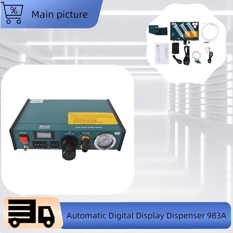 110V 983A Semi-automatic Digital Display Dispenser Glue Dispensing Machine