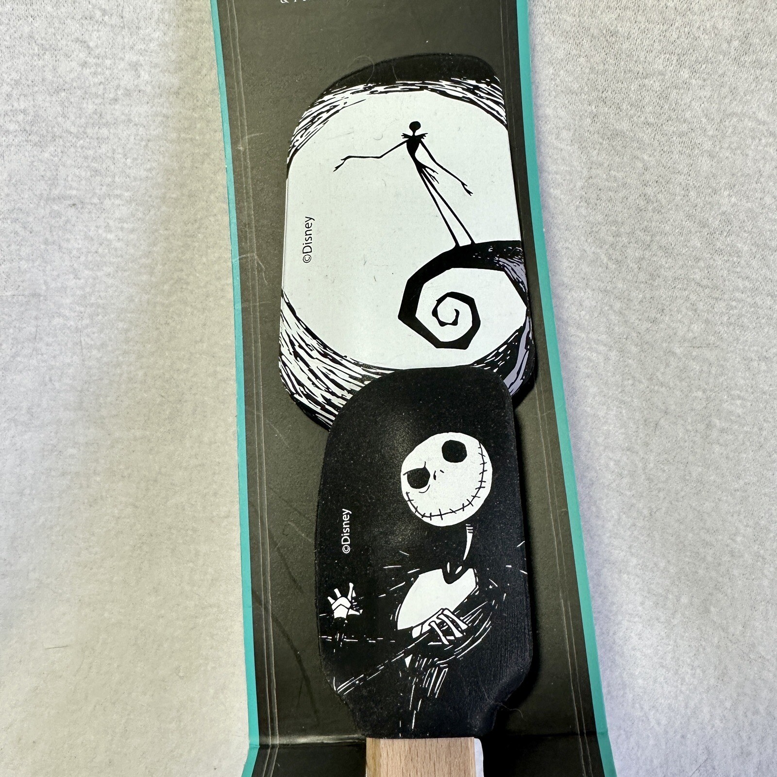 Disney Nightmare Before Christmas Silicone Spatula 2 Pack Jack Skellington New