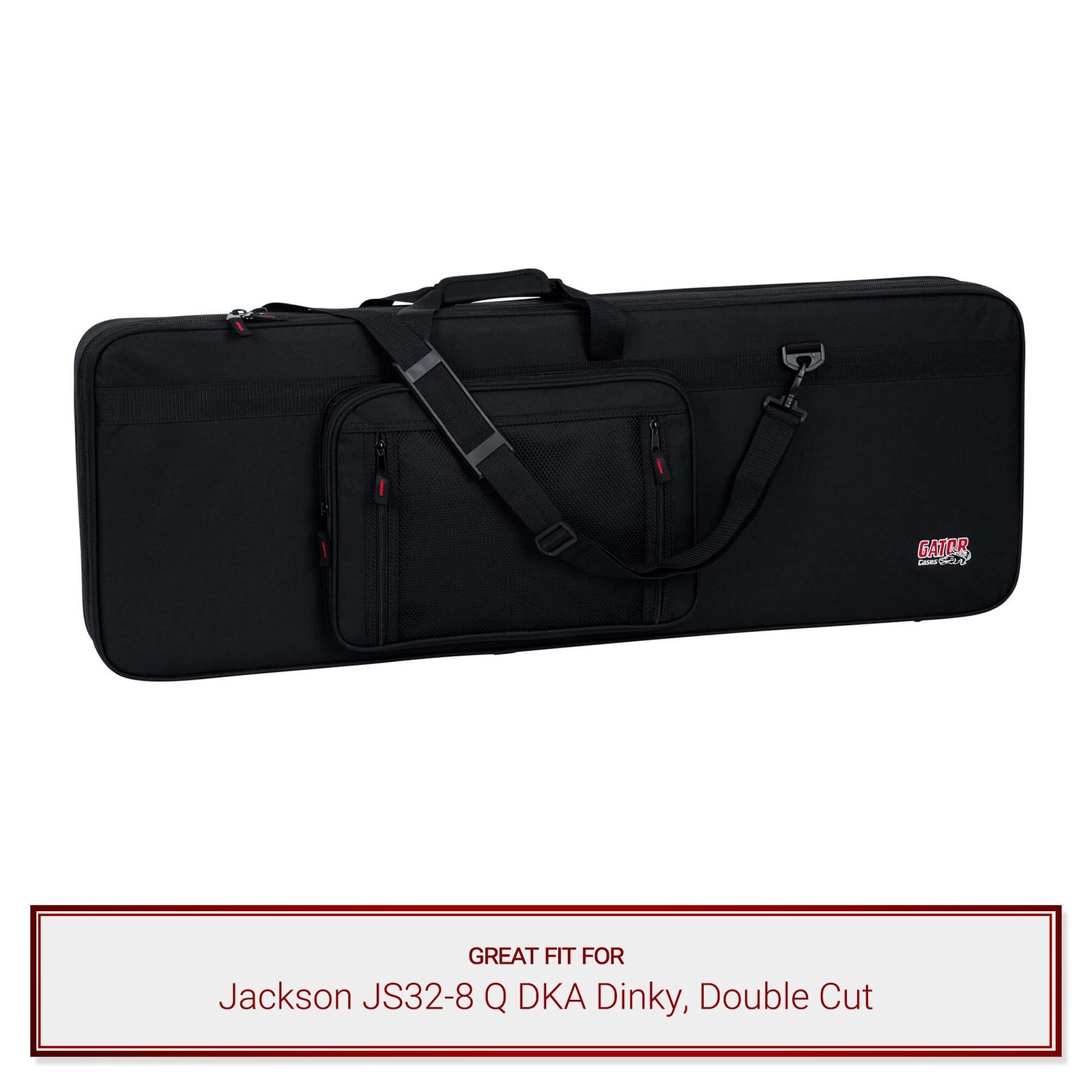 Gator EPS Guitar Case fits Jackson JS32-8 Q DKA Dinky, Double Cut