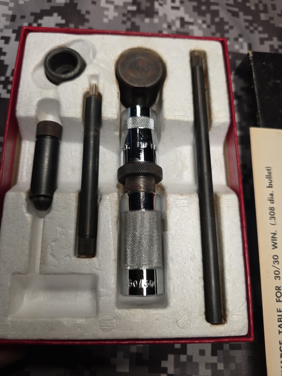 LEE LOADER COMPLETE RELOADING TOOL 30/30 WINCHESTER DIE SET 30-30 WIN DIES