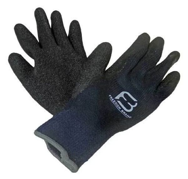 Freedom Brand Land Trapper Gloves Palm Dipped Warm Glove Size XL