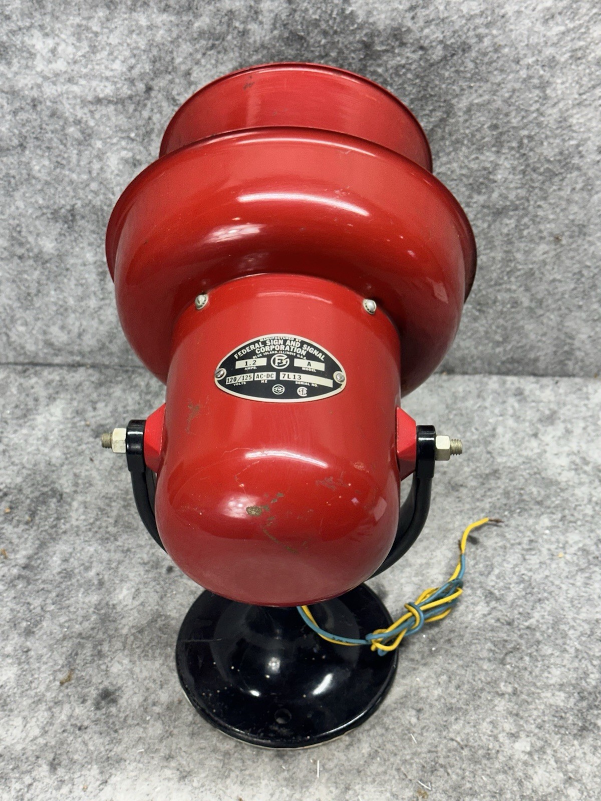 FEDERAL SIGNAL MODEL A SIREN