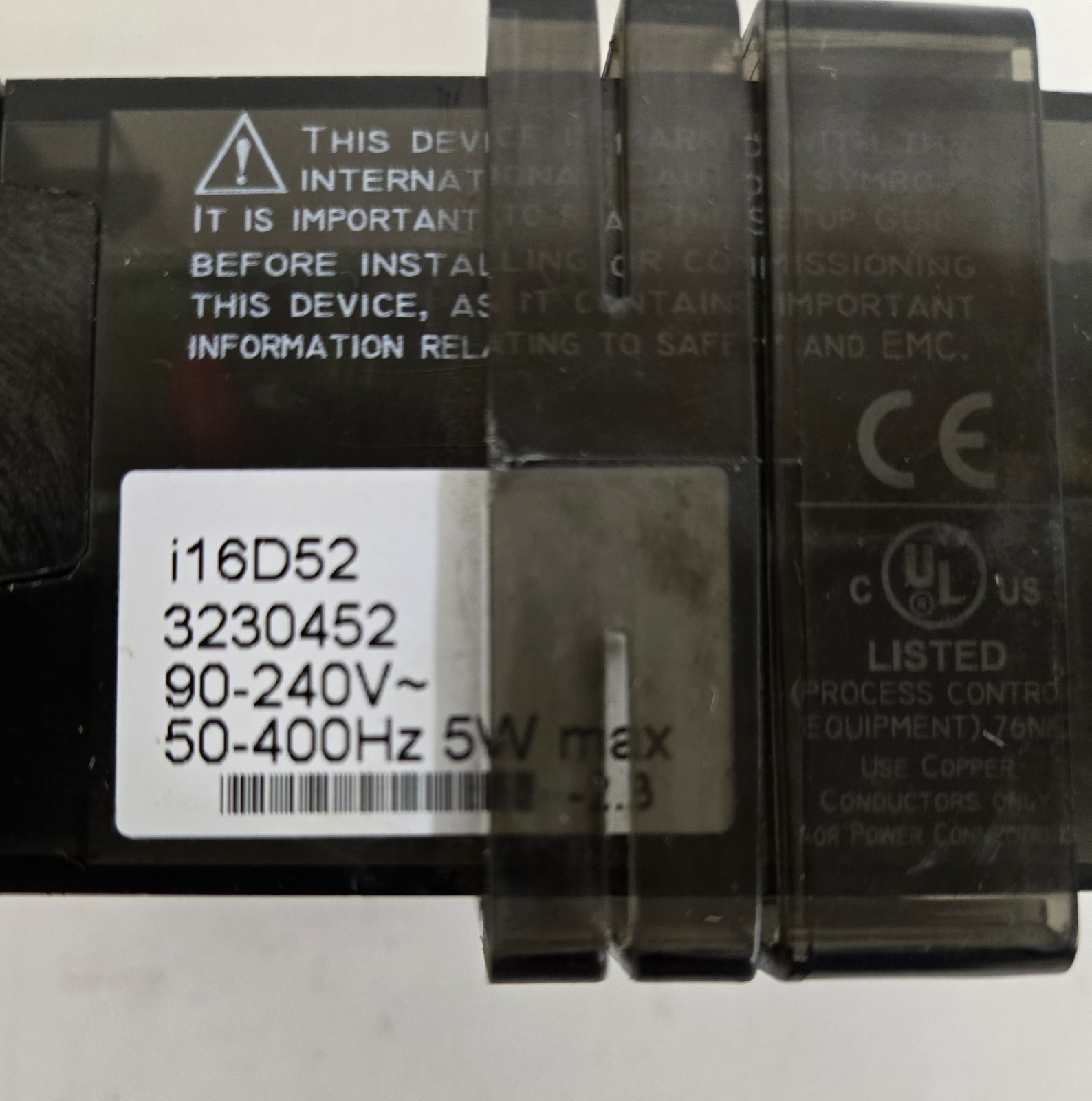 NEWPORT i16D52 TEMPERATURE CONTROLLER.