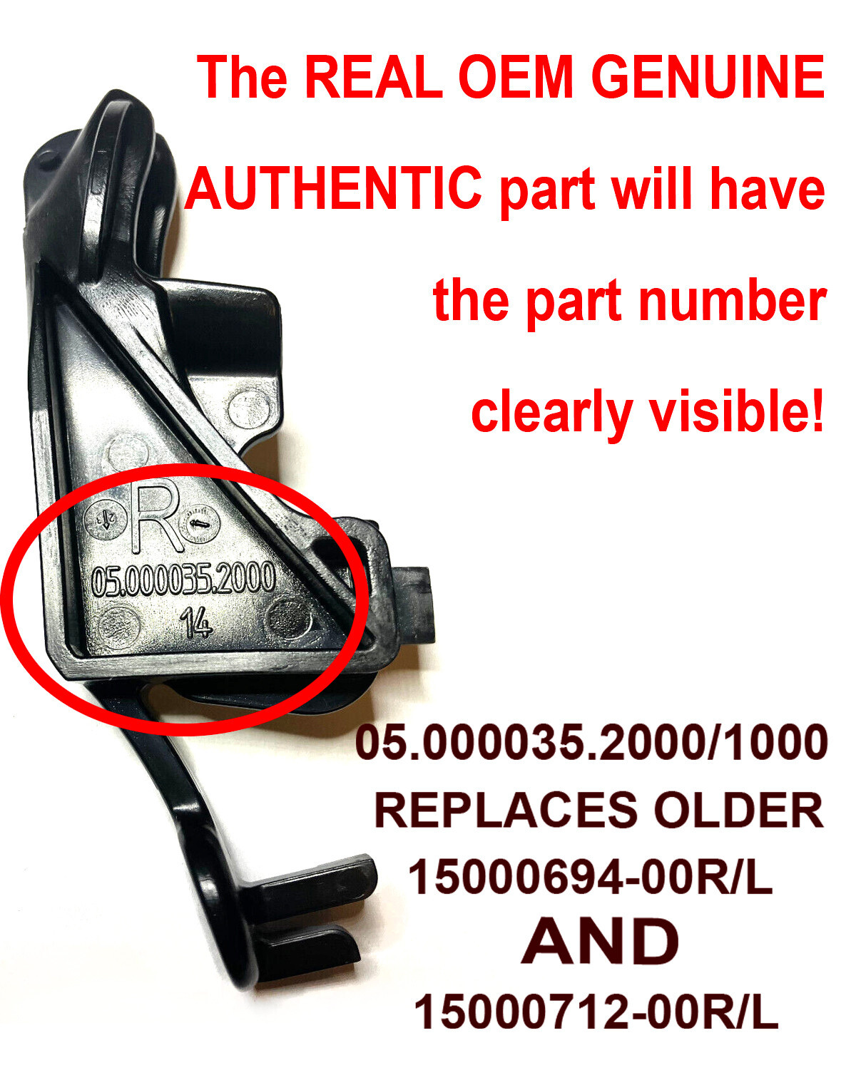 La-Z-Boy Recliner 3 Position Locking Arms 15000694-00L/R + 15000712-00L/R Pair