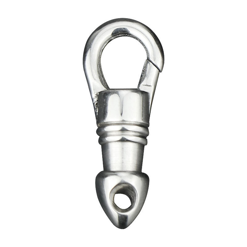 New Two 360 Degree Quick Release Hanging Elastic Keychain Connection EDC Buckle