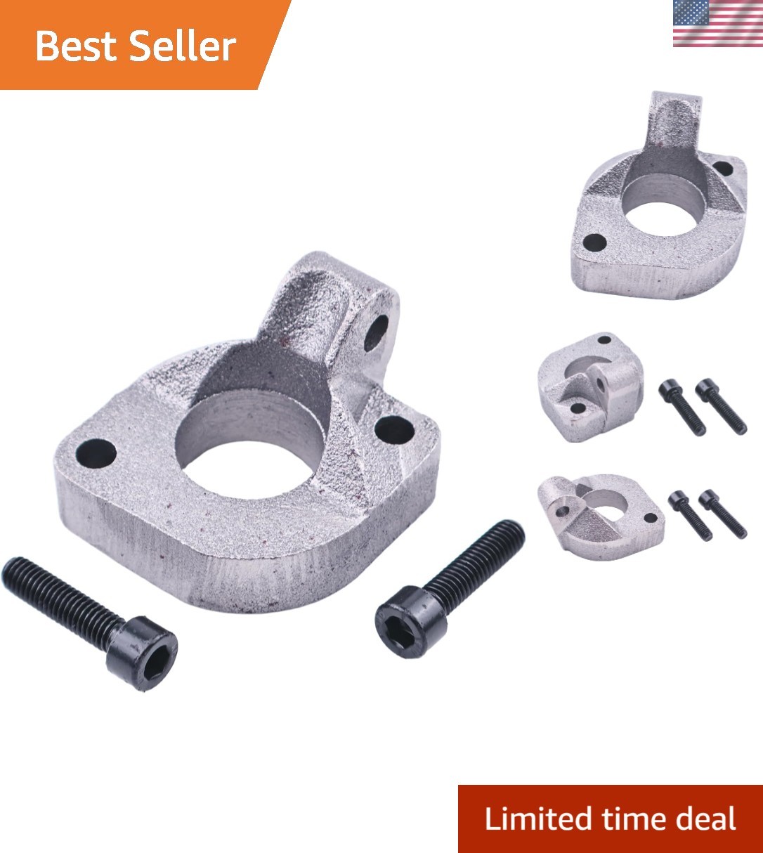 Multi-Compatible Hydraulic Valve Mounting Bracket for Log Splitter Efficiency