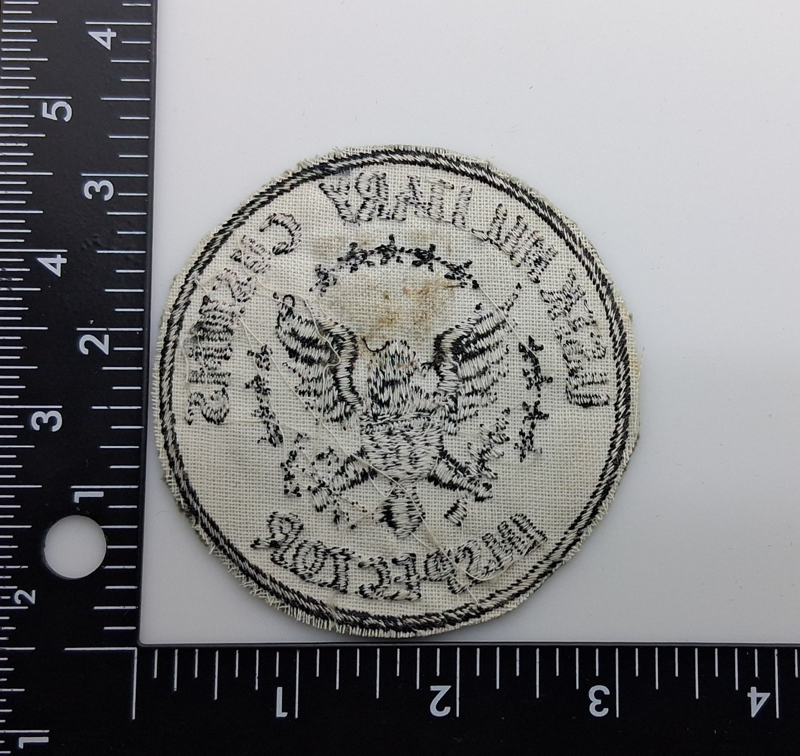 USFK Military Customs Patch