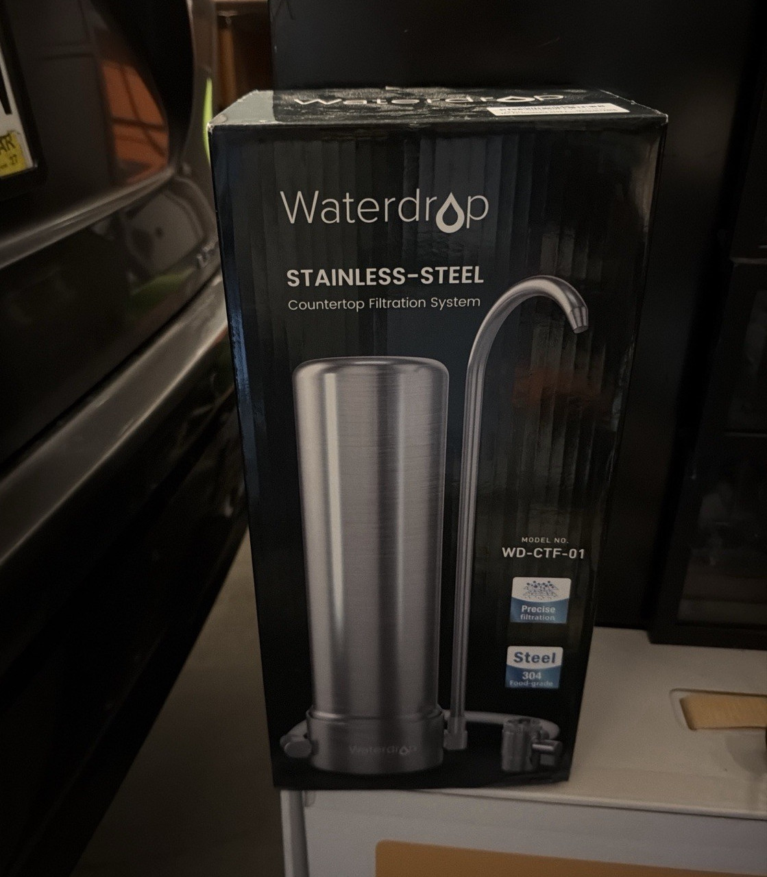 Waterdrop Stainless Steel Countertop Filtration System WD-CTF-01 Used