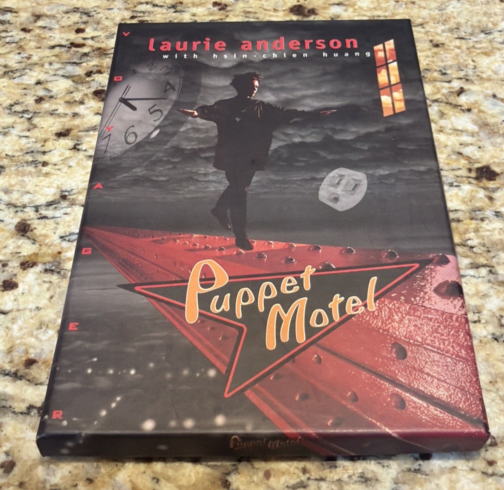 Puppet Motel by Laurie Anderson MACINTOSH CD-ROM W/Inserts Eno Hsin-Chien Huang