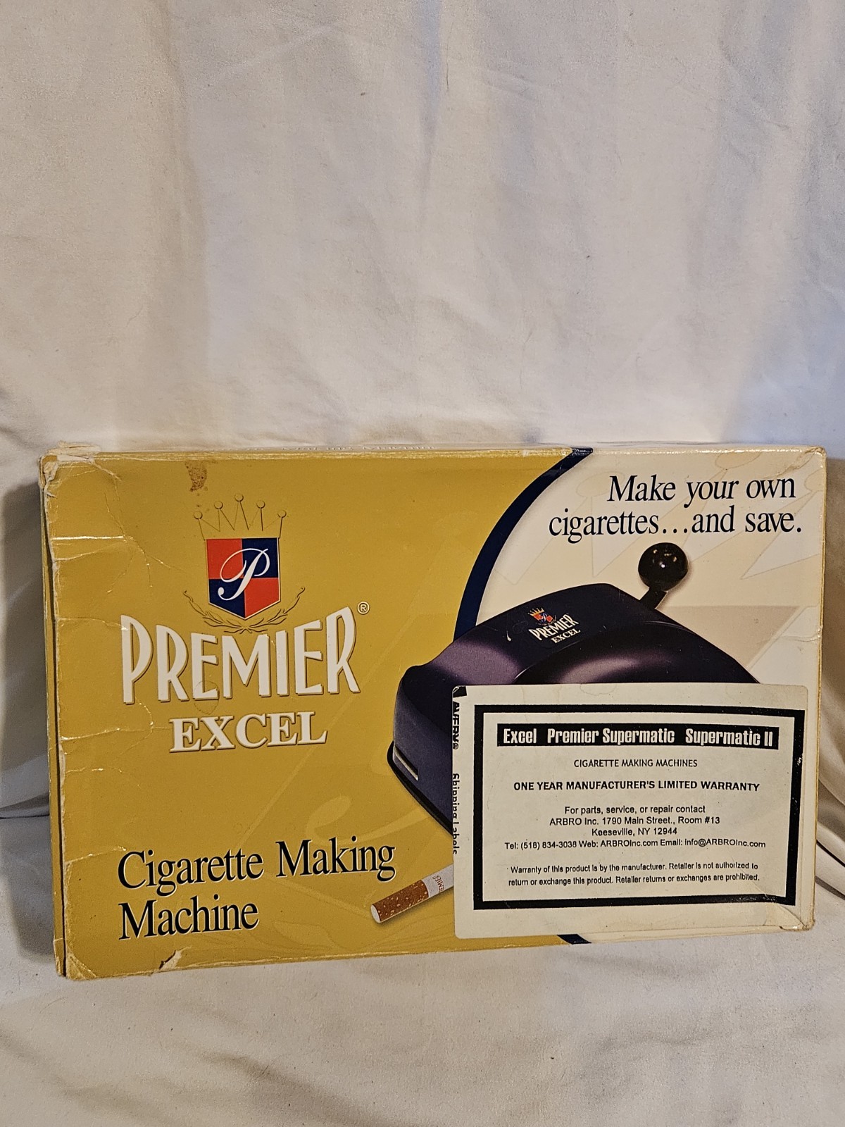 Premier Excel Cigarette Making Machine