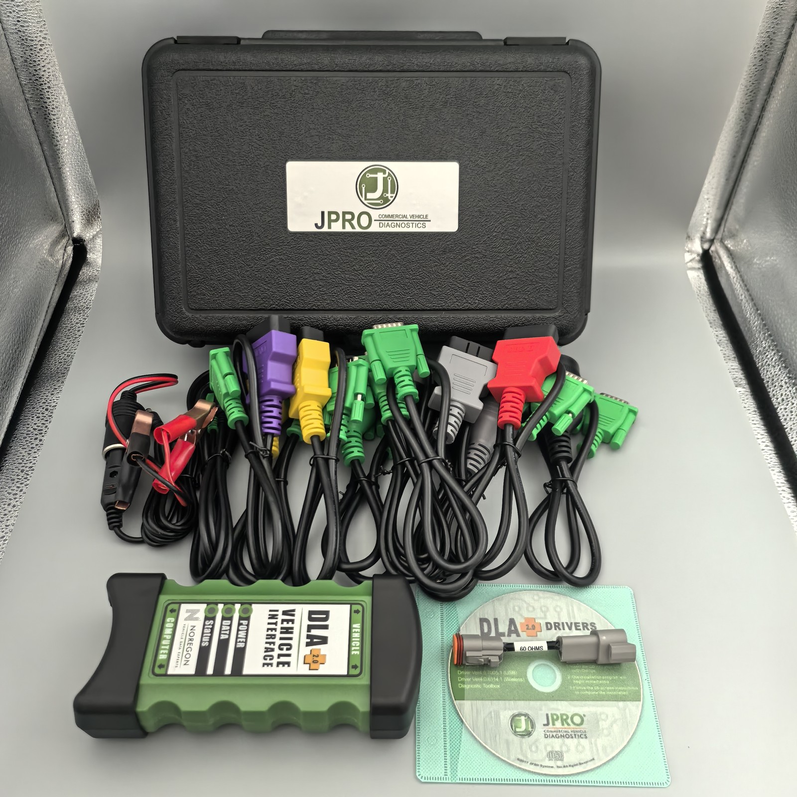 US JPRO DLA+2.0 Diesel V2022/2023 software Heavy Duty Truck diagnosis tool NEW