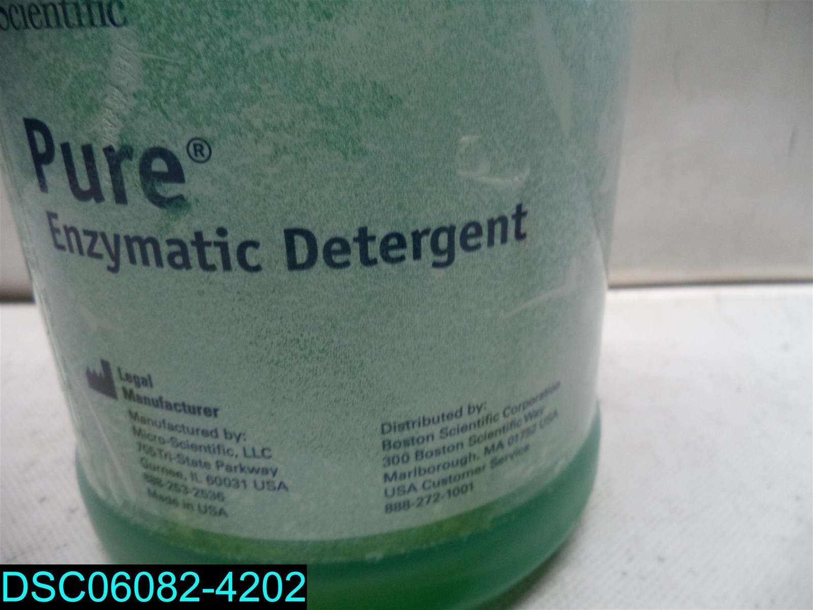 QTY=3GAL(3 X 1GAL):Boston Scientific Pure Enzymatic Detergent SEE-573 2024-11-24