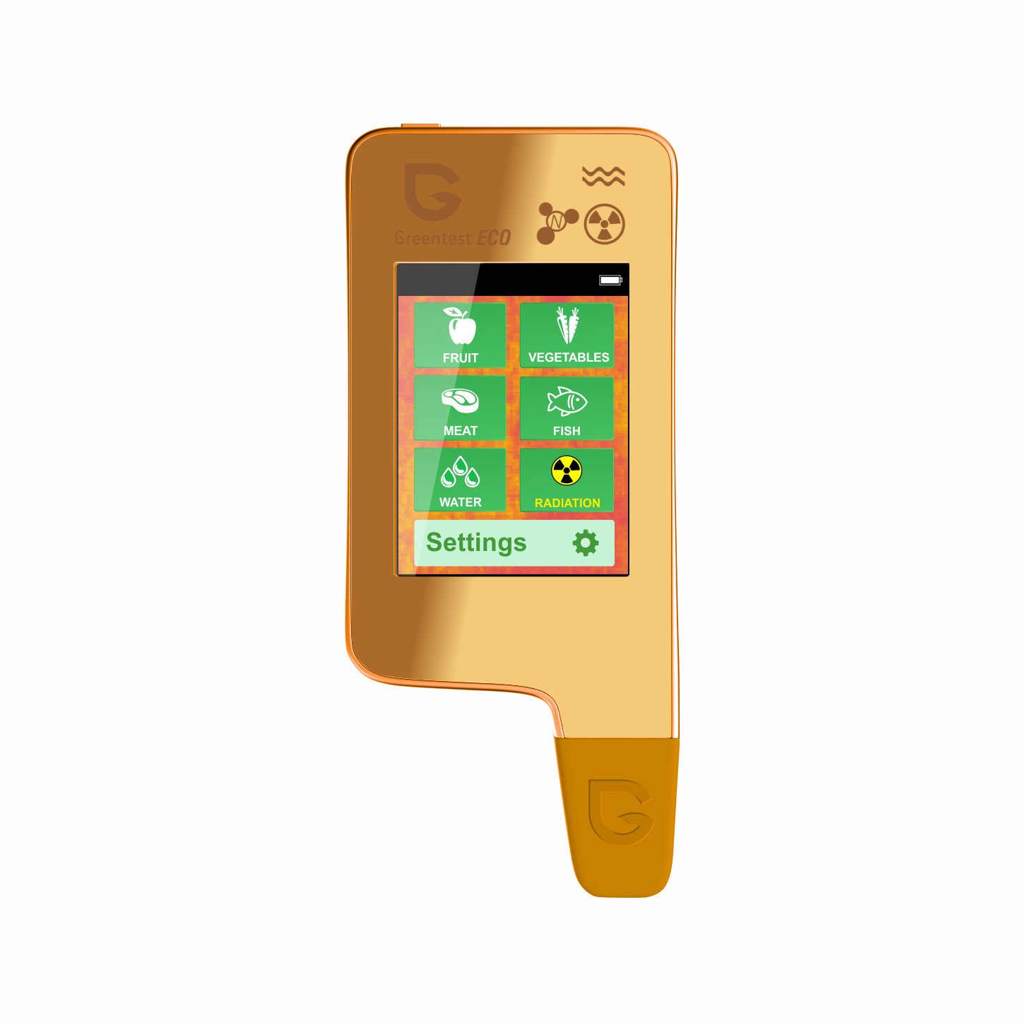 Gold Water TDS Radiation Meter Nitrate Meter For Fruits Vegetables Meats Fish