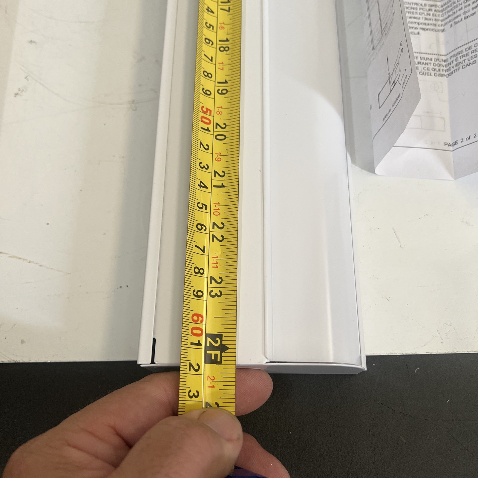 Progress Lighting 24” 4” Wide LED White Modern Linear Undercabiet Light Fixture