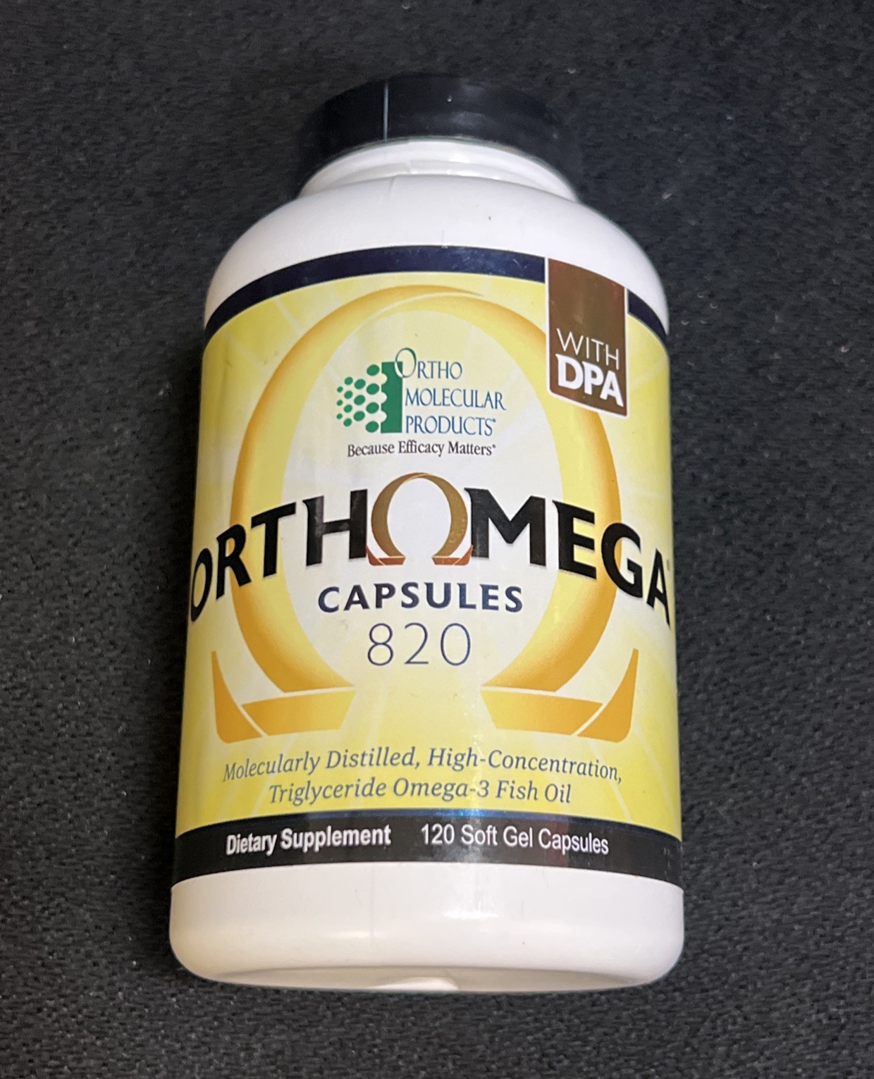 Ortho Molecular Products Orthomega Softgels - 120 Count