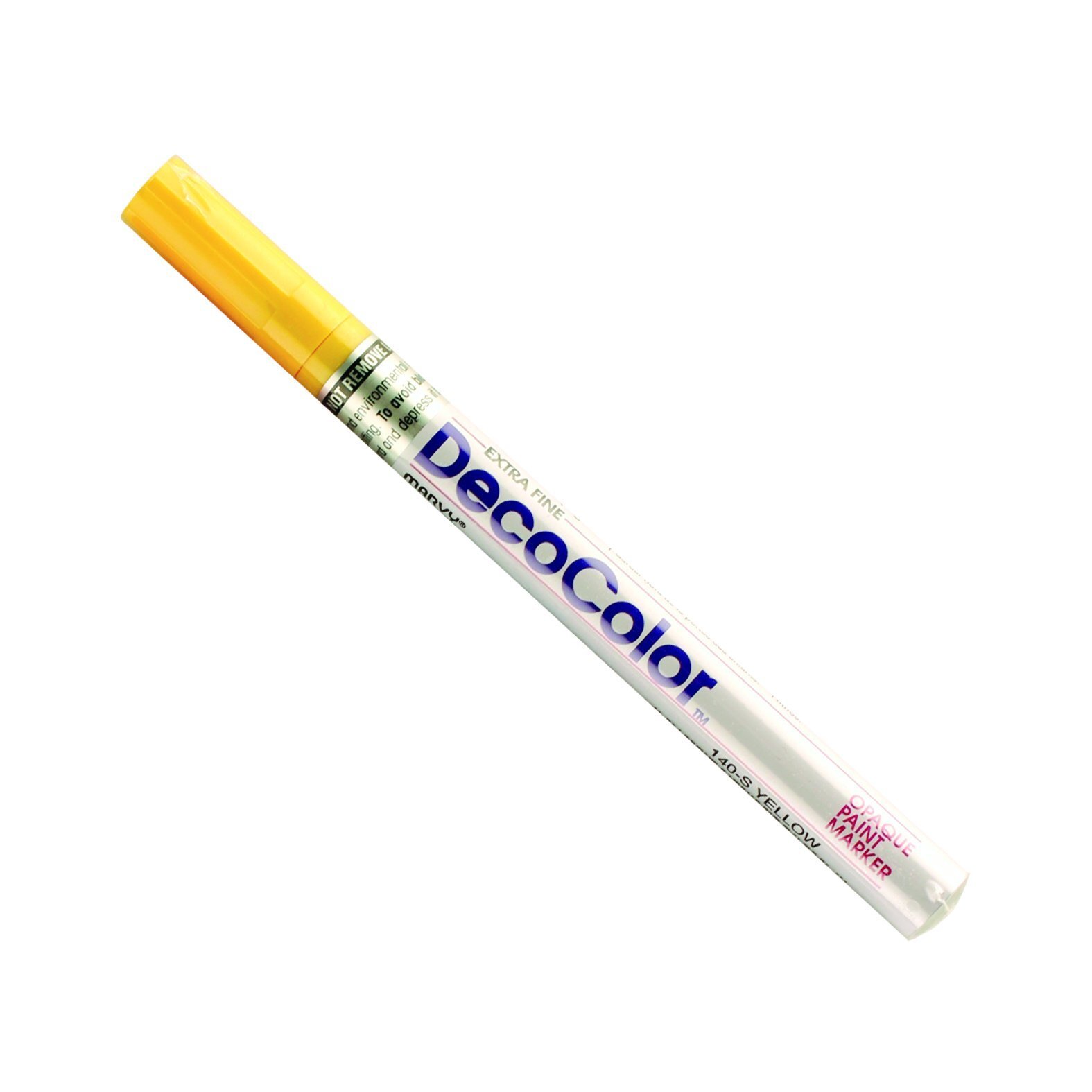 140-C-5 Marvy Deco Color Extra Fine Paint Marker Yellow