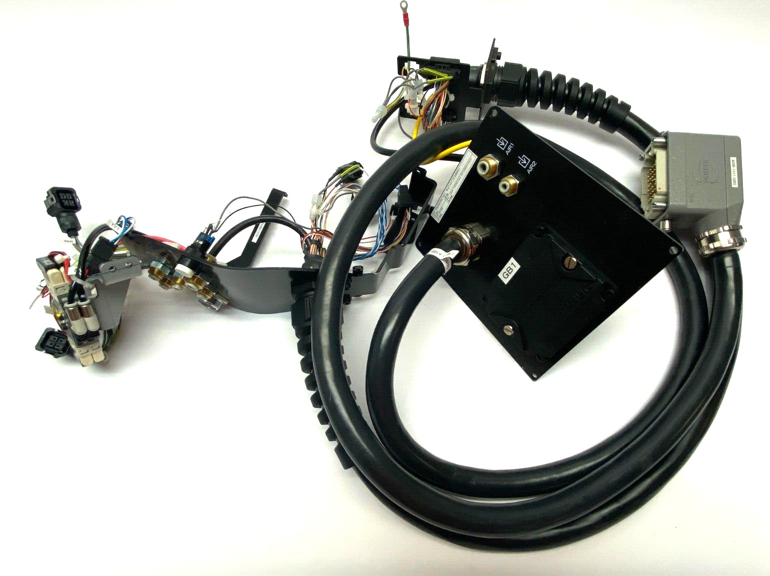 Fanuc A05B-1117-H201 Cable and Panel Assembly w/ Battery Pack