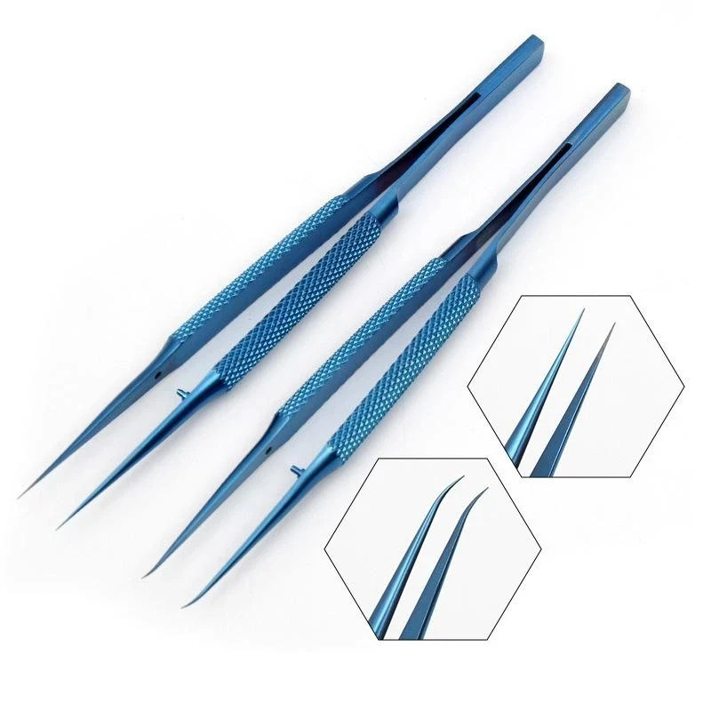 Precision Titanium Tweezers Anti-magnetic Phone Repair Electronics Tool
