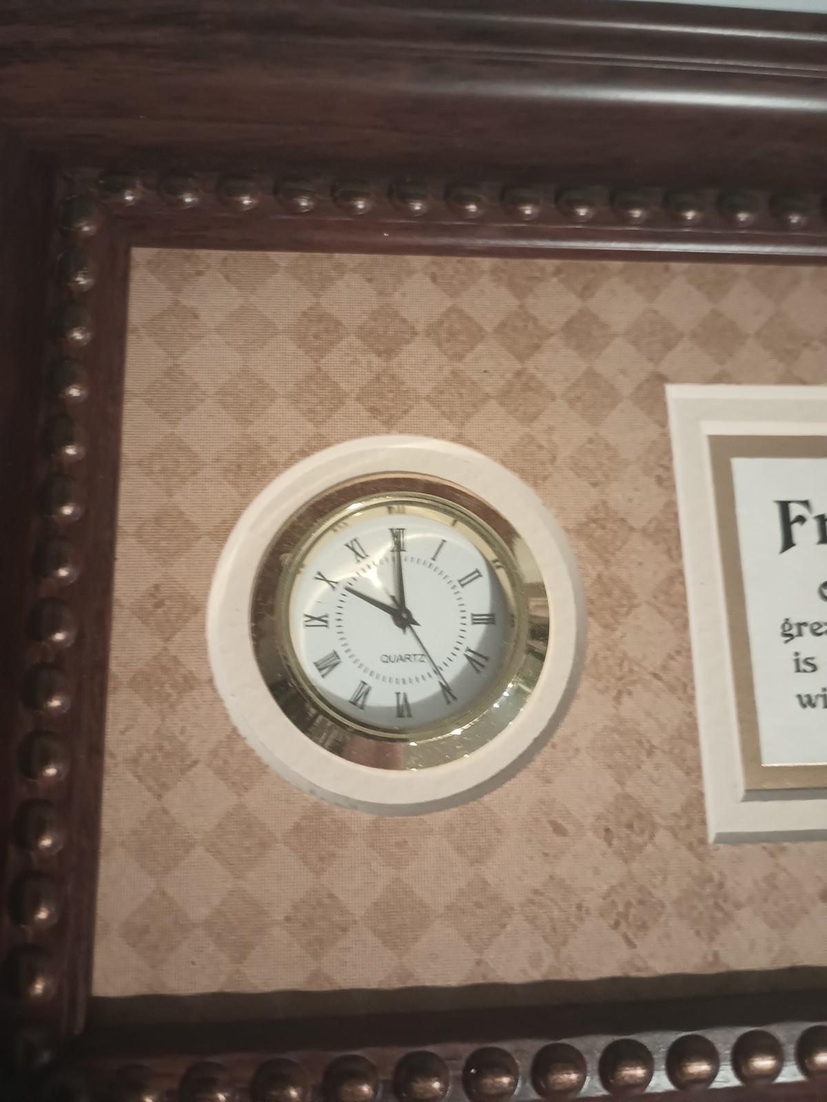 Trust Picture Frame Clock
