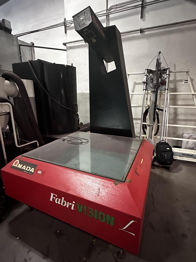 2000 Amada Virtek FabriVision Laser Scanning Measurement Machine