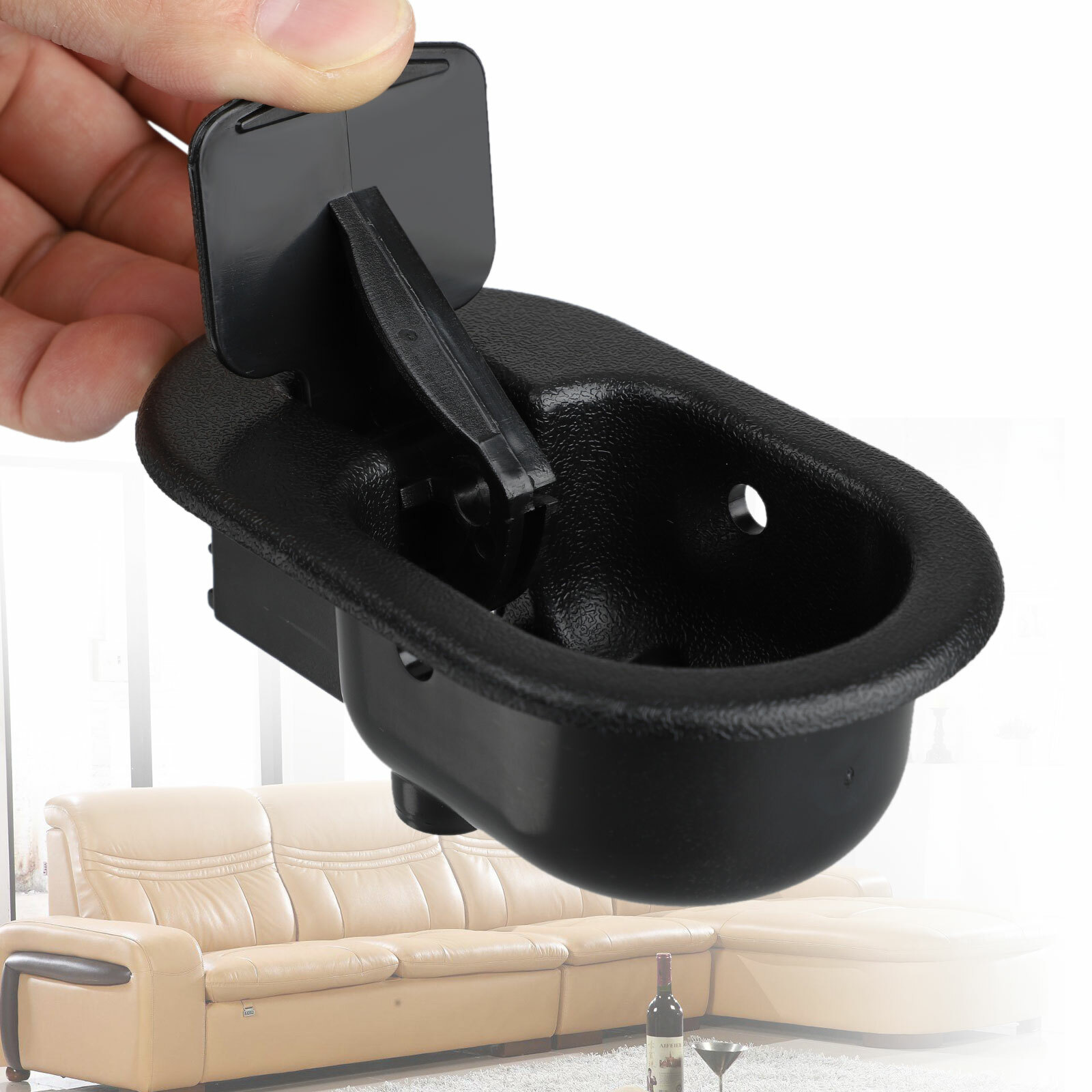 Easy-Install Recliner Lever: Plastic Release Handle with Pre-Drilled Screw Holes