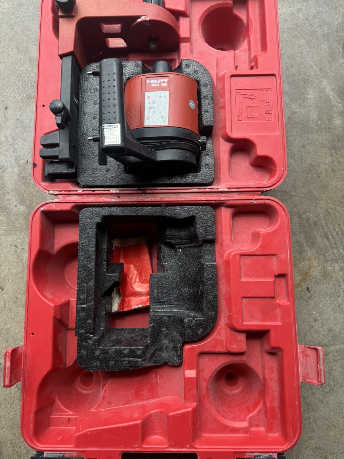 Hilton PR 15 Rotary Laser in good working condition