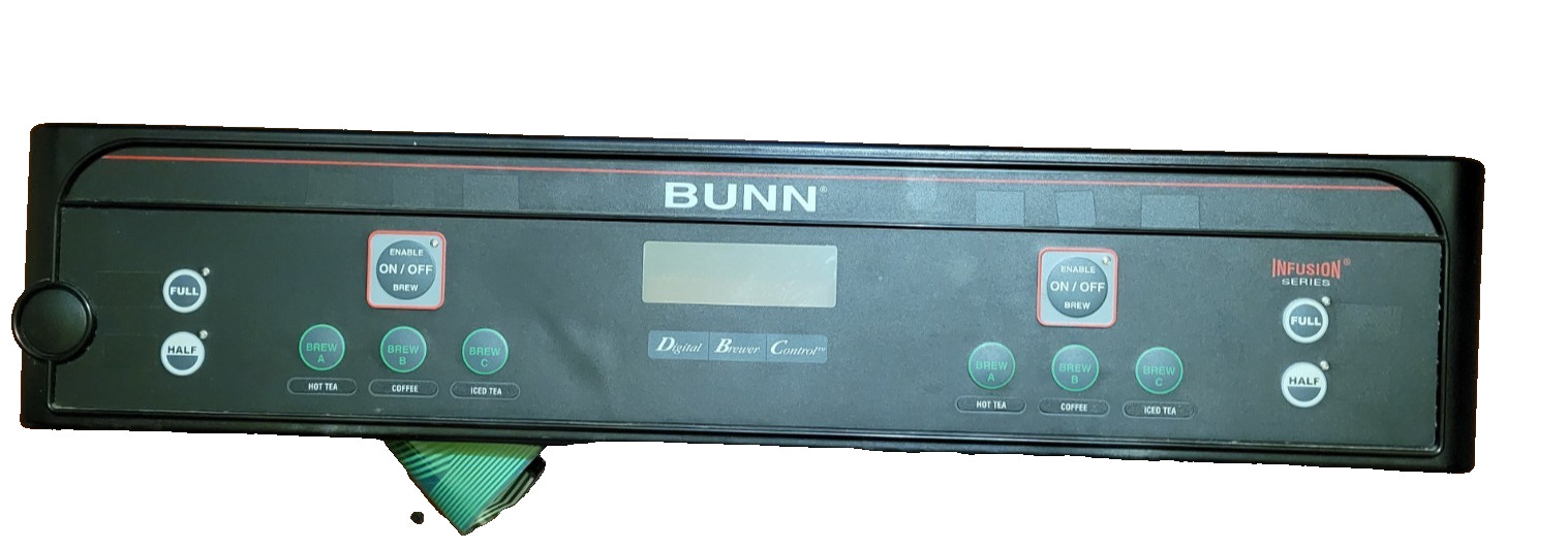BUNN-O-MATIC 45787.0000 Twin Automatic Coffee Brewer Control Panel W/ gasket
