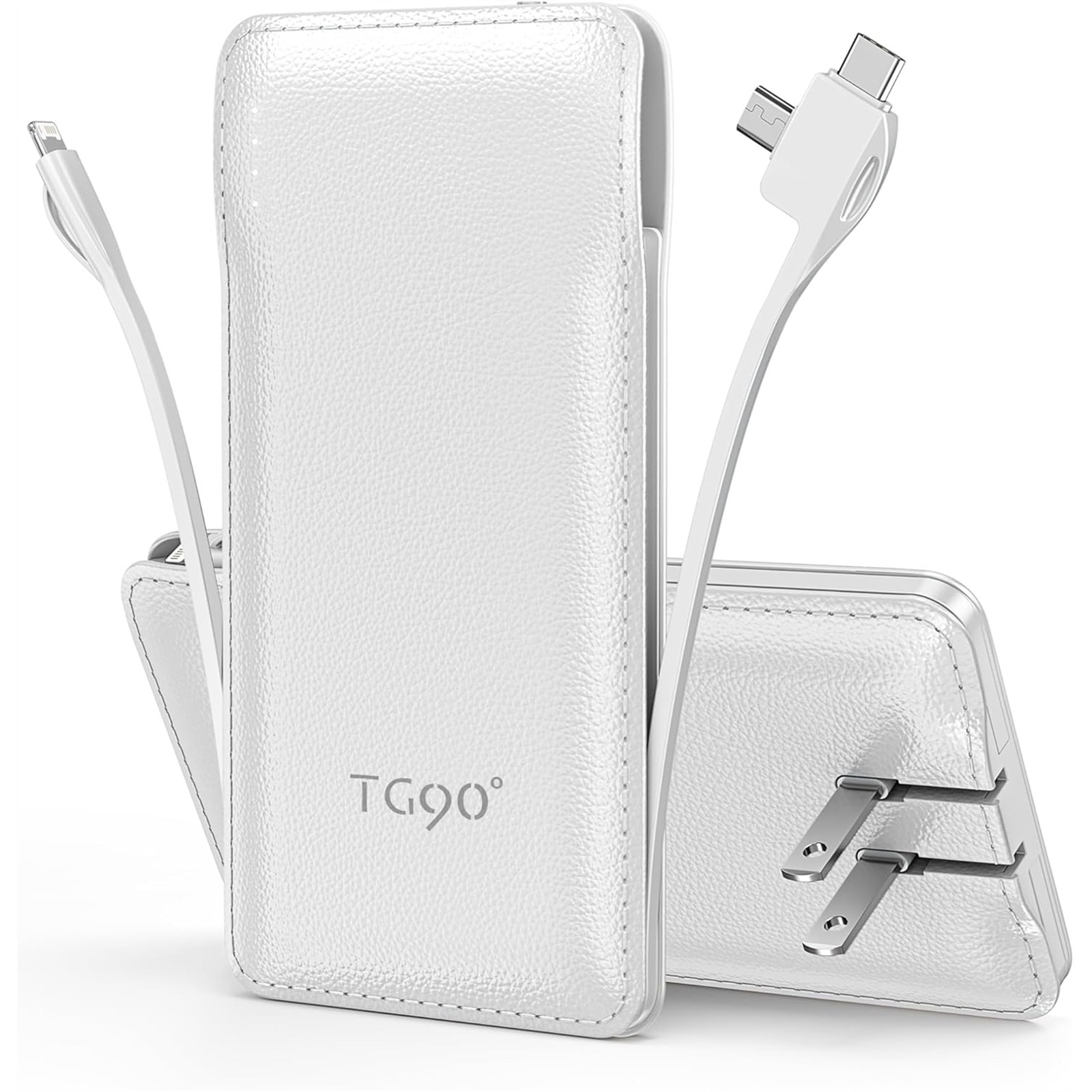 TG90° Z53 10000mAh Power Bank, White