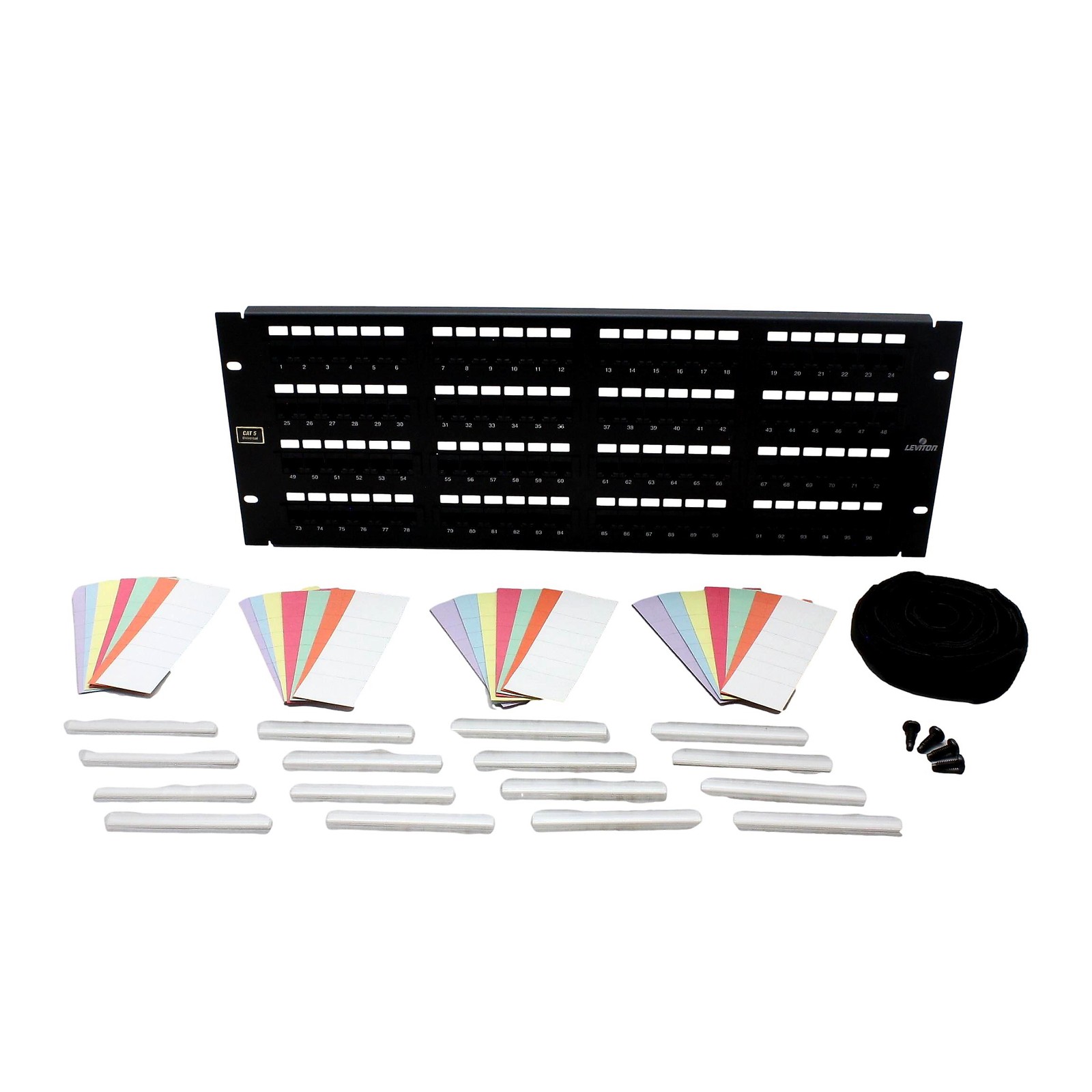 Leviton 59484-U96 96-Port Cat 5 Patch Panel